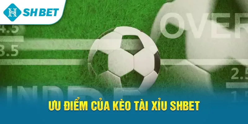 Ưu điểm của kèo tài xỉu SHBET